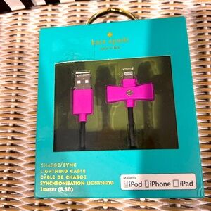 #15 Kate Spade New York Lightning Charge & Sync Cable